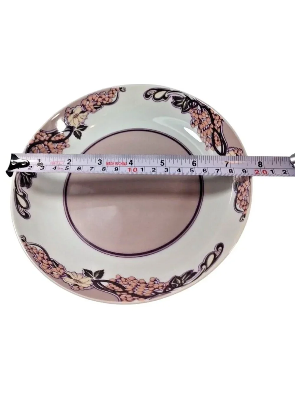 Georges Briard Floral Parisienne Art Nouveau Soup Pasta Salad Cereal Bowls 7 5/8